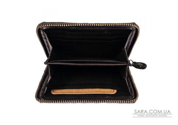 Винтажный кошелек женский Ashwood D80 Black