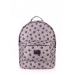 Рюкзак стеганый POOLPARTY (pool-backpack-snowflakes-grey)