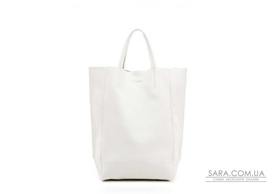 Шкіряна сумка POOLPARTY BigSoho (pool-poolparty-bigsoho-white)
