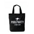 Коттонова сумка POOLPARTY (pool-pool1-black)