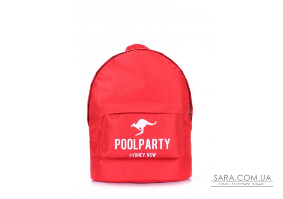 Рюкзак молодіжний POOLPARTY (pool-backpack-oxford-red)