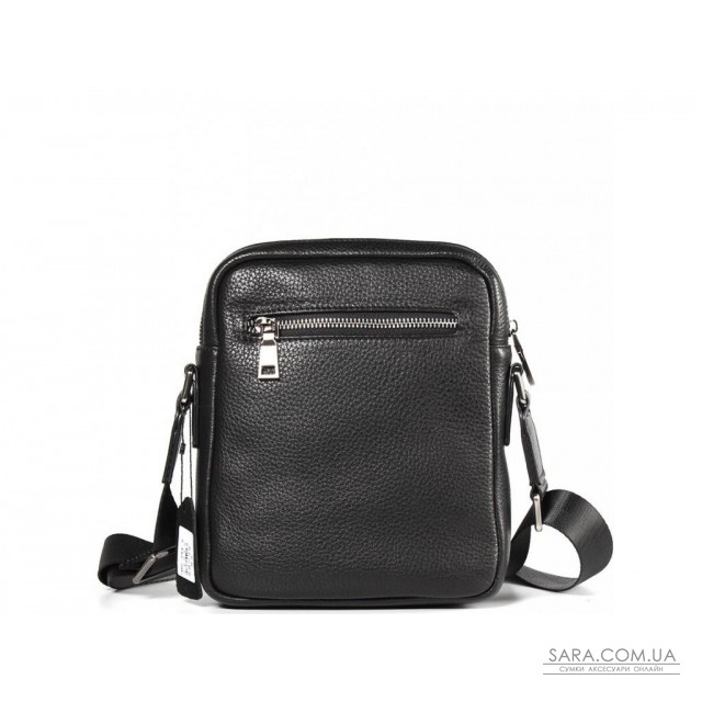 Чоловіча шкіряна сумка через плече чорна Tiding Bag NM11-7515A недорого Чоловіча шкіряна сумка через плече чорна Tiding Bag NM11-7515A недорого