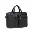 Вместительная мужская кожаная сумка для ноутбука с карманами Royal Bag DF01-0147A