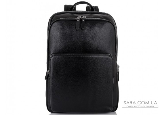 Мужской кожаный рюкзак для ноутбука на два отдела Tiding Bag NM11-184A