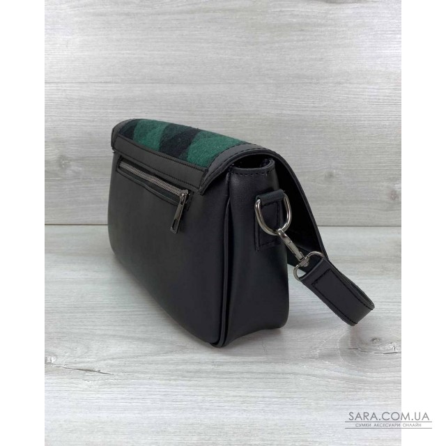 Жіноча сумка «Наомі» зелена клітина WeLassie дешево Жіноча сумка «Наомі» зелена клітина WeLassie дешево