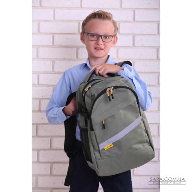 Рюкзак шкільний College хакі Surikat дешево Рюкзак шкільний College хакі Surikat дешево