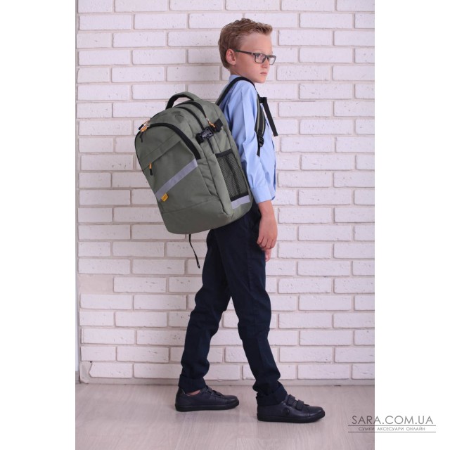 Рюкзак шкільний College хакі Surikat дешево Рюкзак шкільний College хакі Surikat дешево