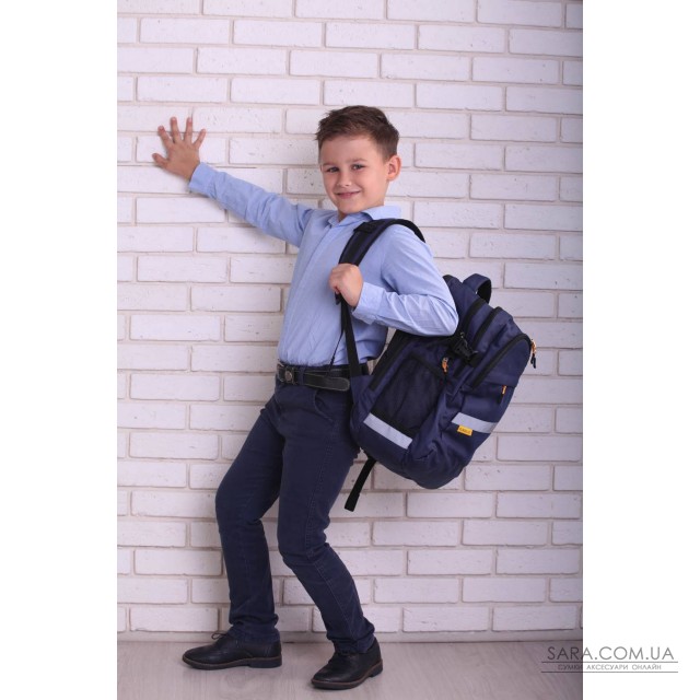 Рюкзак шкільний College темно-синій Surikat дешево Рюкзак шкільний College темно-синій Surikat дешево