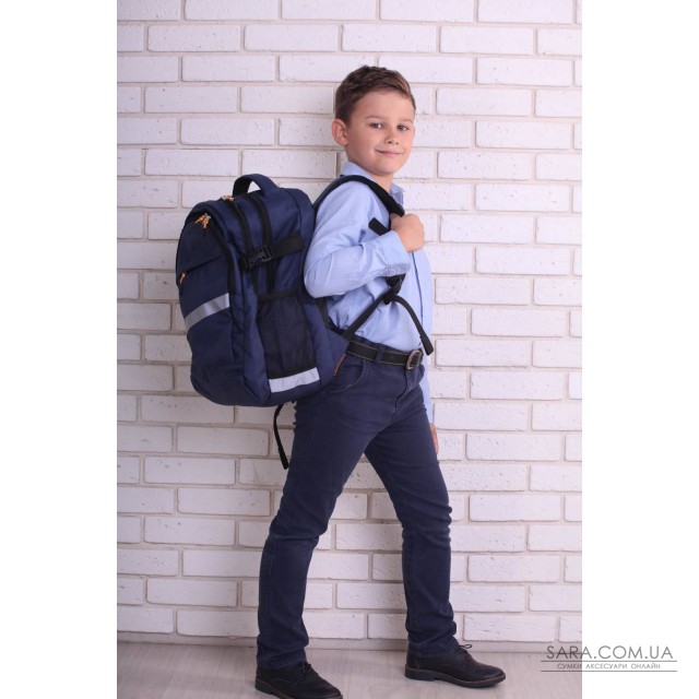 Рюкзак шкільний College темно-синій Surikat дешево Рюкзак шкільний College темно-синій Surikat дешево