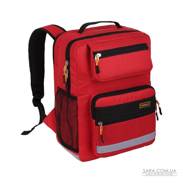 Рюкзак міський Navigator червоний Surikat дешево Рюкзак міський Navigator червоний Surikat дешево