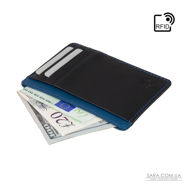 Картхолдер Visconti VSL58 (Black/Cobalt) Картхолдер Visconti VSL58 (Black/Cobalt)