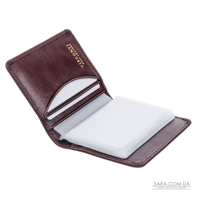 Визитница Visconti TSC40 Camper (Brown) Визитница Visconti TSC40 Camper (Brown)
