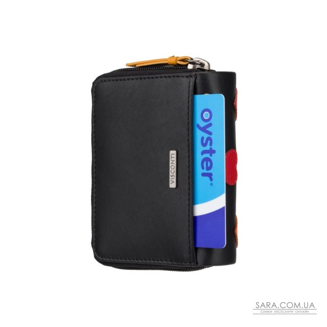 Кошелек женский Visconti LV6 Desire (Black/Multi Love) Кошелек женский Visconti LV6 Desire (Black/Multi Love)