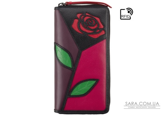 Кошелек женский Visconti PTL32 Gallica (Fuchsia Multi)