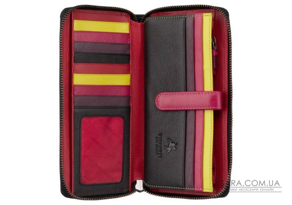 Кошелек женский Visconti PTL32 Gallica (Fuchsia Multi)