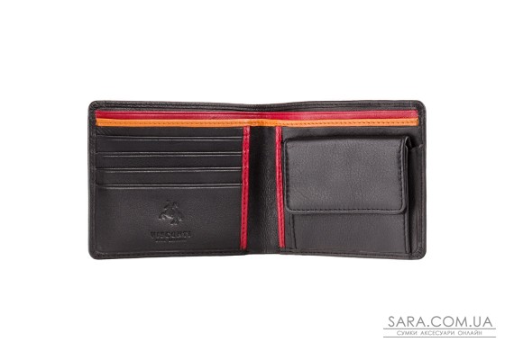 Кошелек мужской Visconti BD10 M (Black Red Orange)