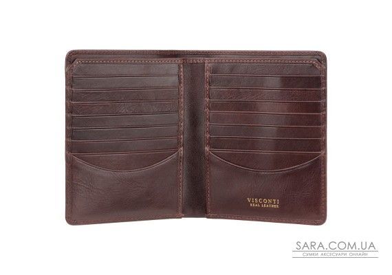 Гаманець чоловічий Visconti CR93 Predator c RFID (Brown)