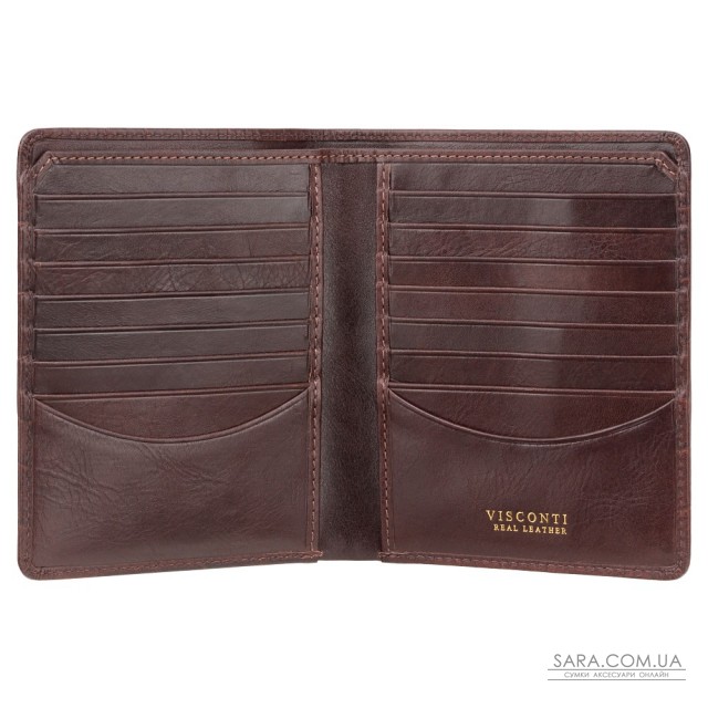 Гаманець чоловічий Visconti CR93 Predator c RFID (Brown) Гаманець чоловічий Visconti CR93 Predator c RFID (Brown)