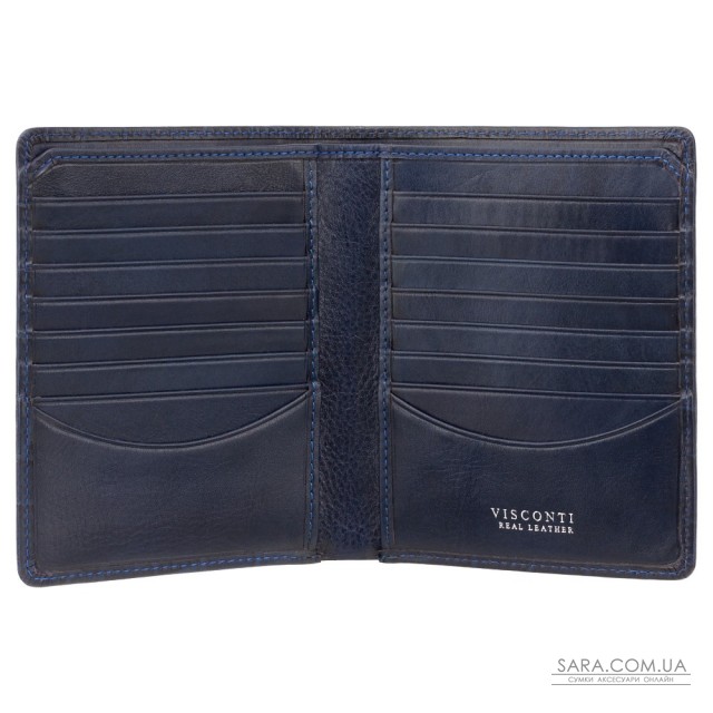 Гаманець чоловічий Visconti CR93 Predator c RFID (Blue) Гаманець чоловічий Visconti CR93 Predator c RFID (Blue)