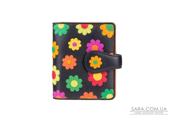 Кошелек женский Visconti DS80 Sunshine (Black Pace)