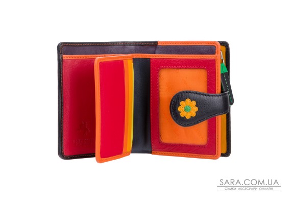 Кошелек женский Visconti DS80 Sunshine (Black Pace)