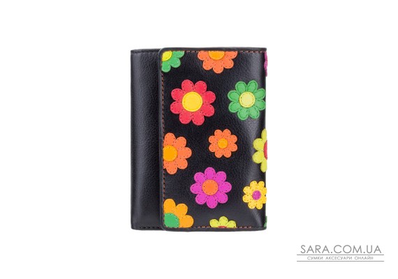 Кошелек женский Visconti DS81 Paris (Black Pace)