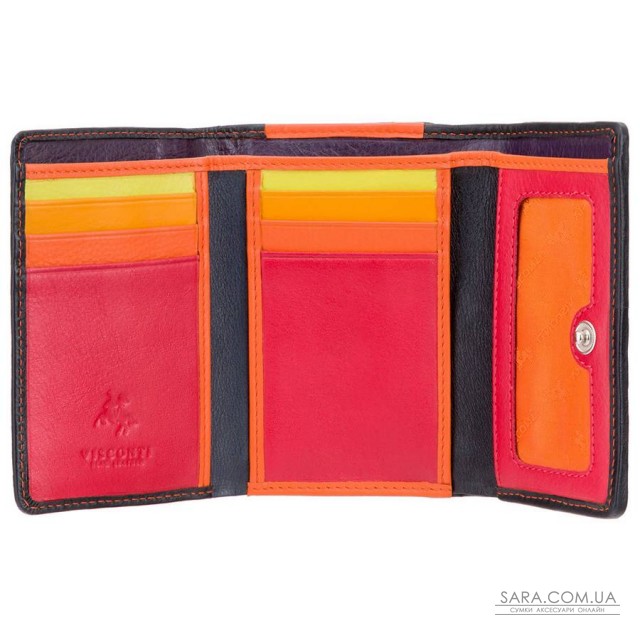 Кошелек женский Visconti DS81 Paris (Black Pace) Кошелек женский Visconti DS81 Paris (Black Pace)