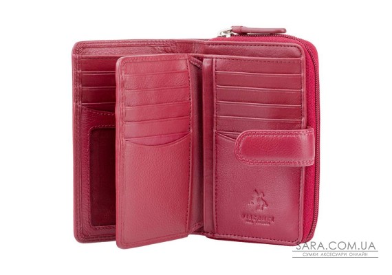 Кошелек женский Visconti HT33 Madame c RFID (Red)