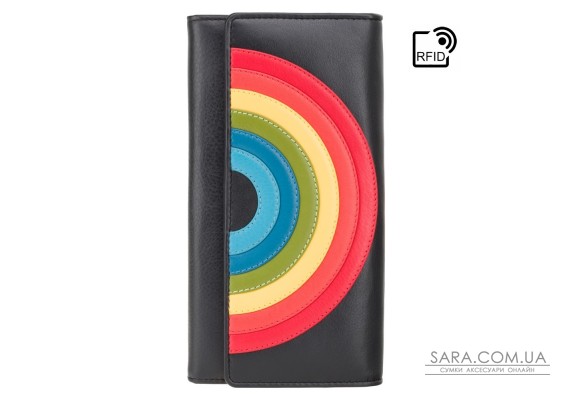 Кошелек женский Visconti HR80 (Black Rainbow)
