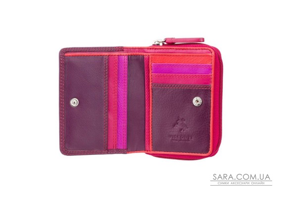 Кошелек женский Visconti RB53 Hawaii c RFID (Plum Multi)