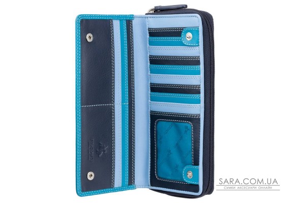 Кошелек женский Visconti RB55 Honolulu c RFID (Blue Multi)