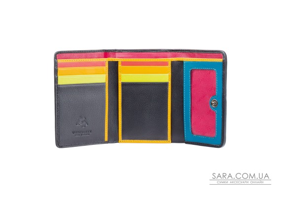 Гаманець жіночий Visconti STR3 Halki c RFID (Black Multi)
