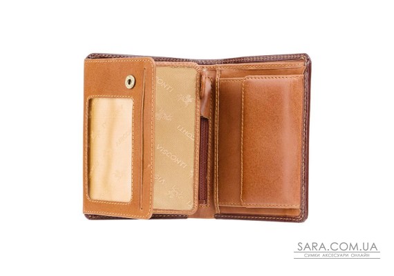 Гаманець чоловічий Visconti TR34 Waldorf c RFID (Brown Tan)