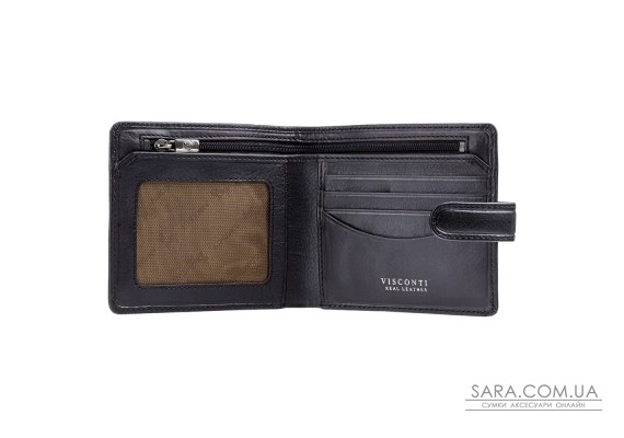 Гаманець чоловічий Visconti TSC41 Massa c RFID (Black)