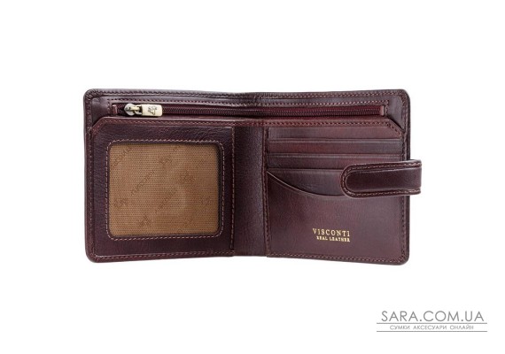 Кошелек мужской Visconti TSC41 Massa c RFID (Brown)