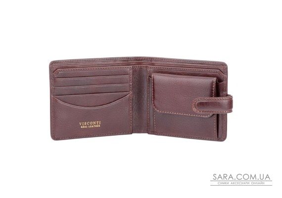 Гаманець чоловічий Visconti TSC47 Riccardo c RFID (Brown)