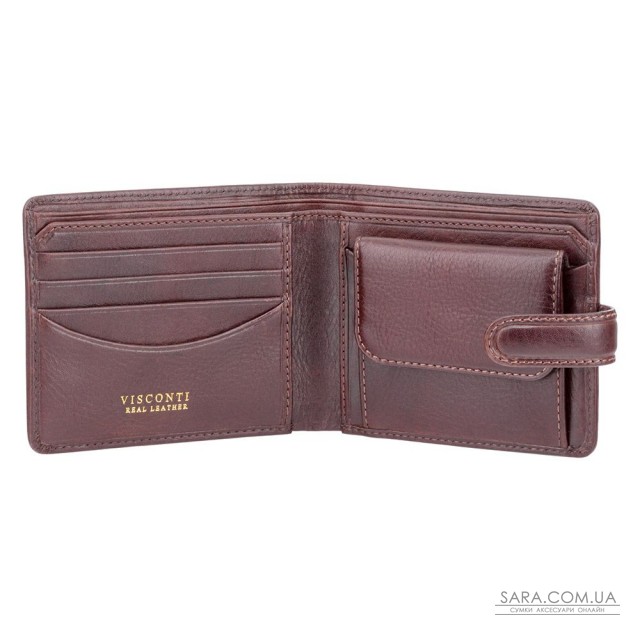 Гаманець чоловічий Visconti TSC47 Riccardo c RFID (Brown) Гаманець чоловічий Visconti TSC47 Riccardo c RFID (Brown)