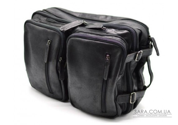 Чоловіча шкіряна сумка-рюкзак GA-7014-3md TARWA