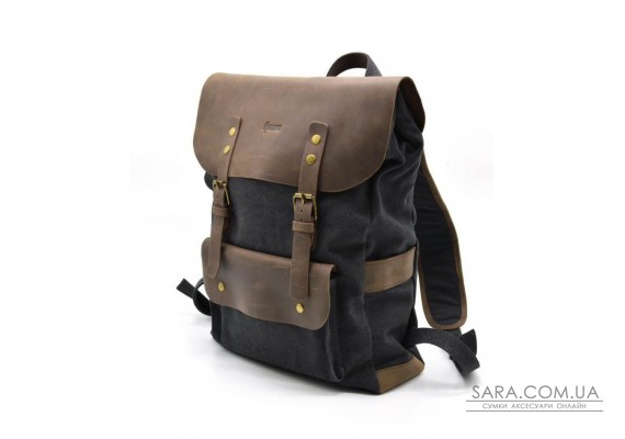 Рюкзак унісекс парусина + шкіра RG-9001-4lx бренду TARWA