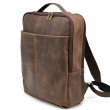 Шкіряний чоловічий рюкзак коричневий RC-7280-3md