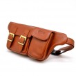 Руда шкіряна напоясна сумка GB-3029-4lx TARWA