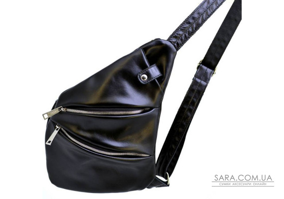 Мужская сумка через плечо GA-6402-4lx черная бренд TARWA