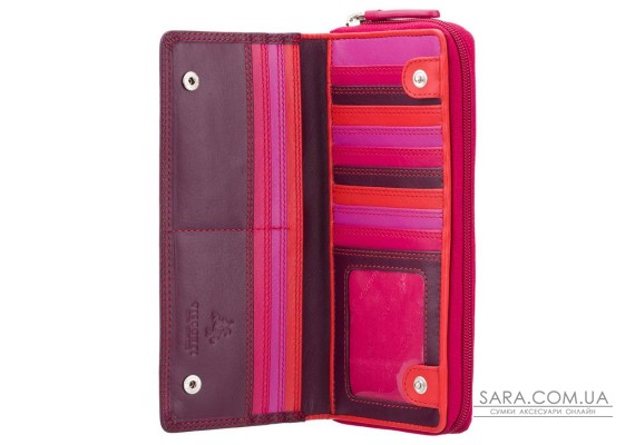 Кошелек женский Visconti RB55 Honolulu c RFID (Plum Multi)