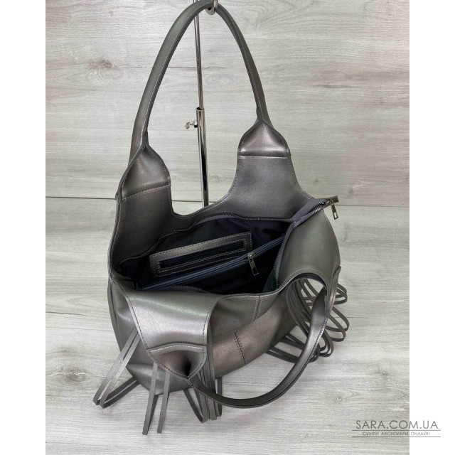 Жіноча сумка «Хелен» металік WeLassie дешево Жіноча сумка «Хелен» металік WeLassie дешево