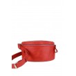 Кожаная поясная сумка красная винтажная - TW-BeltBag-red-crz The Wings