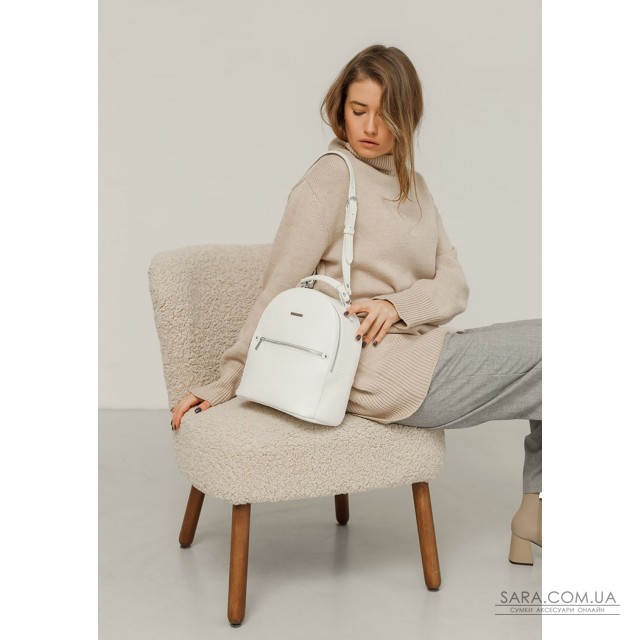 Купити Шкіряний жіночий міні-рюкзак Kylie білий - BN-BAG-22-light BlankNote. Україна Купити Шкіряний жіночий міні-рюкзак Kylie білий - BN-BAG-22-light BlankNote. Україна