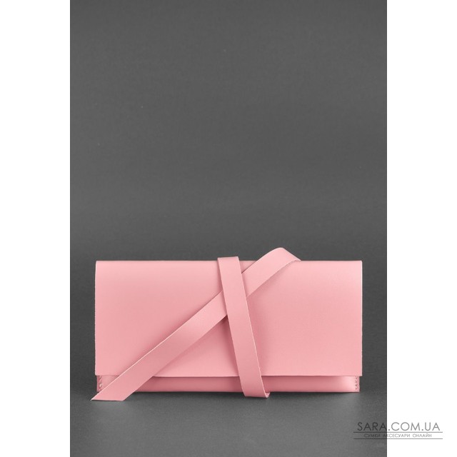 Купить Кожаный женский тревел-кейс Voyager 1.0 Розовый - BN-TK-1-pink-peach BlankNote. Украина