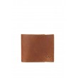 Кожаный кошелек Mini с монетницей светло-коричневый винтажный - TW-CW-Mini-kon-crz The Wings