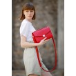 Жіноча шкіряна сумка-кроссбоді Lola червона - BN-BAG-35-rubin BlankNote