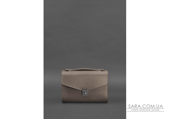 Женская кожаная сумка-кроссбоди Lola темно-бежевая - BN-BAG-35-beige BlankNote